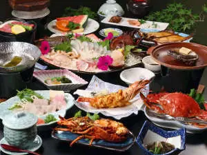 Ryori Ryokan Ki (Toki) To Umi No Megumi Koyo Ya