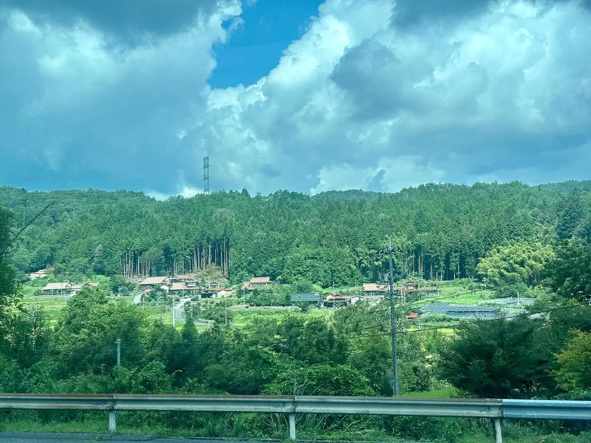 Akitakata hillside landscape