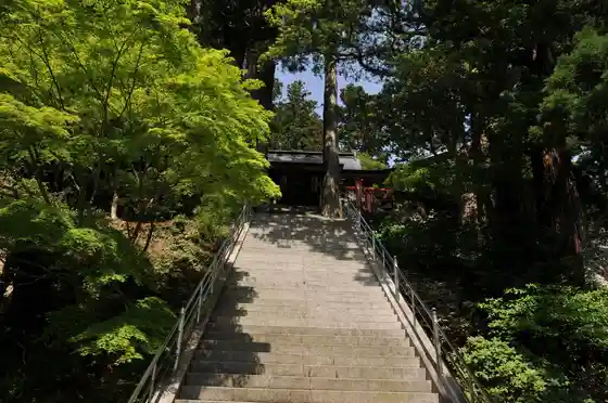Stone stairs to Tairyu-ji, Shikoku pilgrimage temple 21, Anan