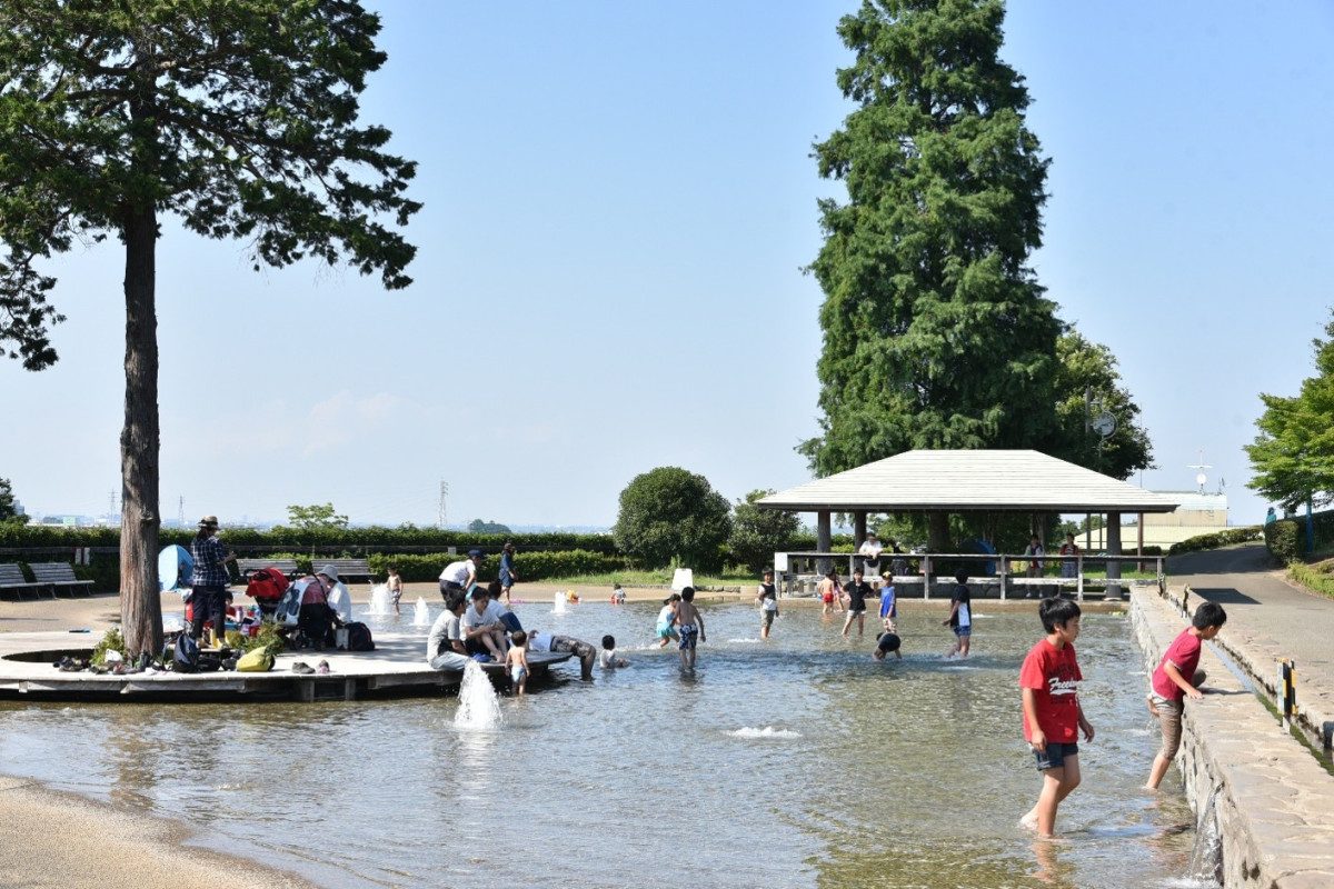 Bosai no Oka Park Play Pond