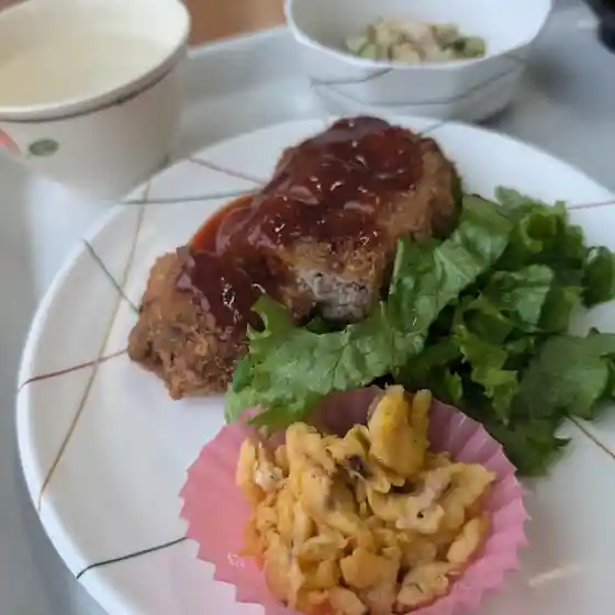 美唄市役所 食堂