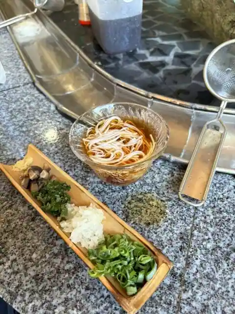 安森洞そうめん流し