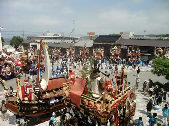 Ubagami Dai Shrine Esashi Ubagami Daijin Miya Togyo Matsuri
