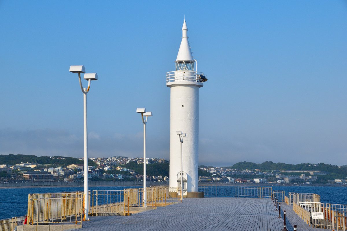 Shonan Port Lighthouse (Hot Road filming location)