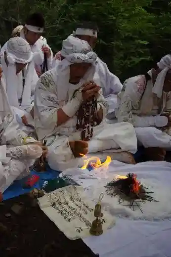 Fuji-ko Prayer Burning
