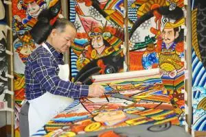 Iwaki Painted Banners