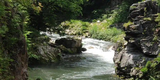 Takase River Gorge