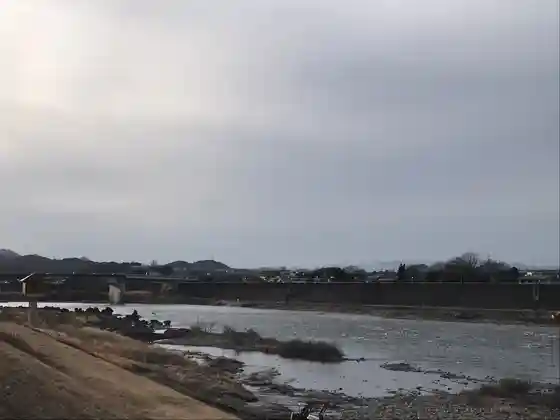 Jokyu War Oido Crossing Site and Tsuchida Crossing