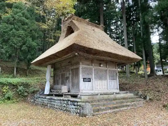 Shaka Hall of Shirakawa Hachiman Shrine