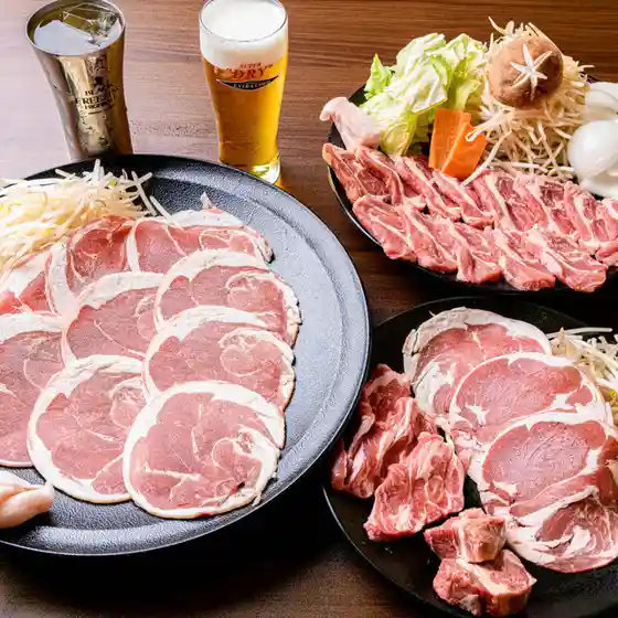 Charcoal Genghis Khan Otaka Main Branch