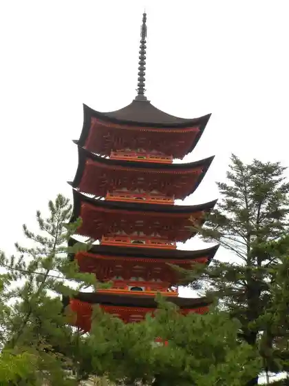 Miyajima five-story pagoda