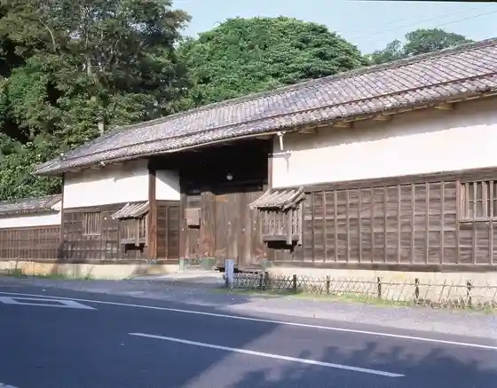 Kyunishi Sato Yashiki Nagaya Mon Sodebei Yakui Mon