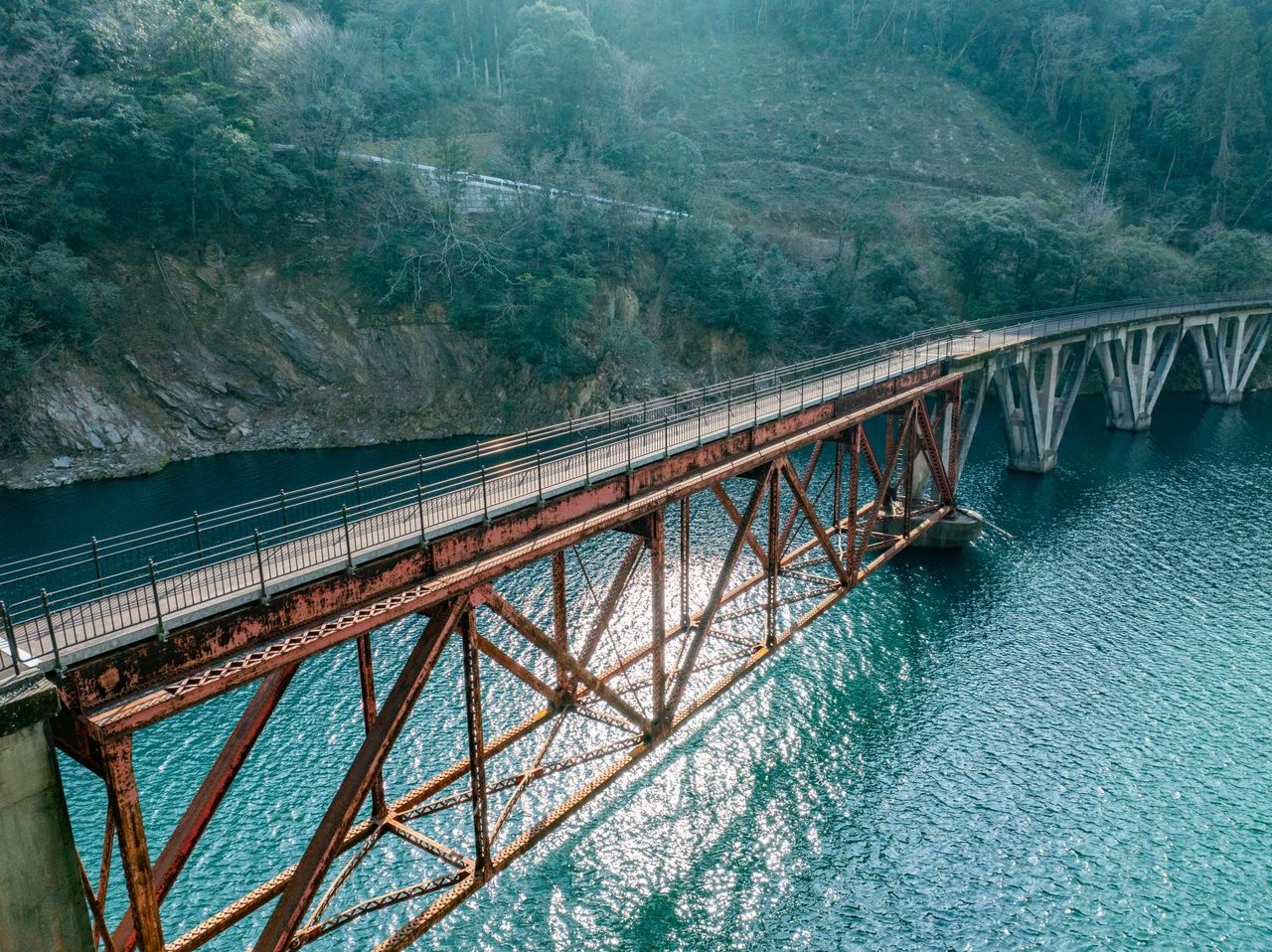 Former Third Gokase River Bridge
