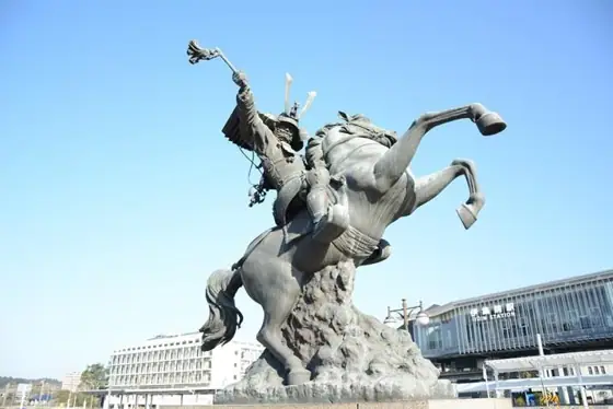 Lord Shimazu Yoshihiro Bronze Statue