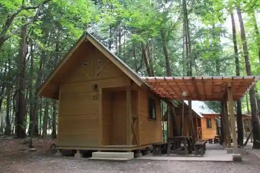 Ojiro Forest Campground at Shichiken Hakushu Famous Water Park Berga