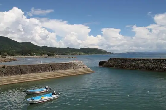 Hashima Hamanaka Port Cobblestone Breakwater