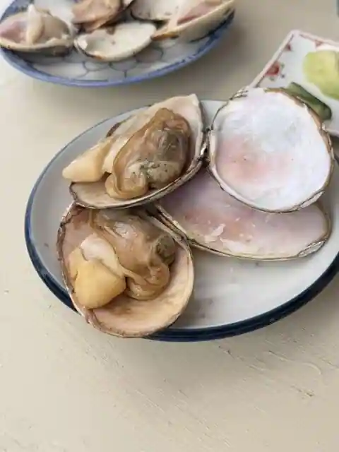 焼はまぐり かどや