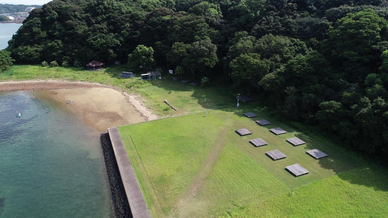 Uninhabited Island Otoshima Campground