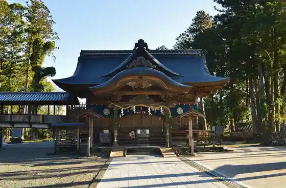 Okawakami Birafu Shrine haiden, Kami