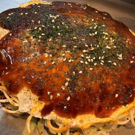 Hiroshima Style Okonomiyaki Kujira