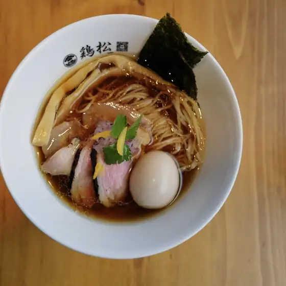 淡麗醤油らぁ麺 鶏松