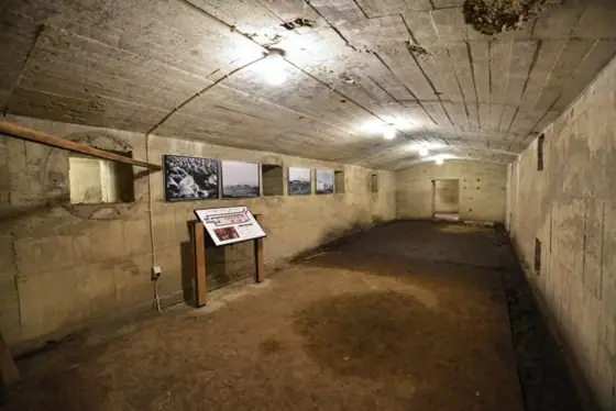 Kushira Base Ruins First Telegraph Room Bunker