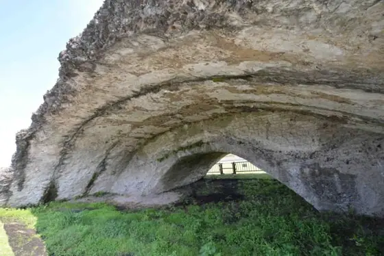 Kawahigashi Aircraft Shelter at Kasanohara Base Ruins