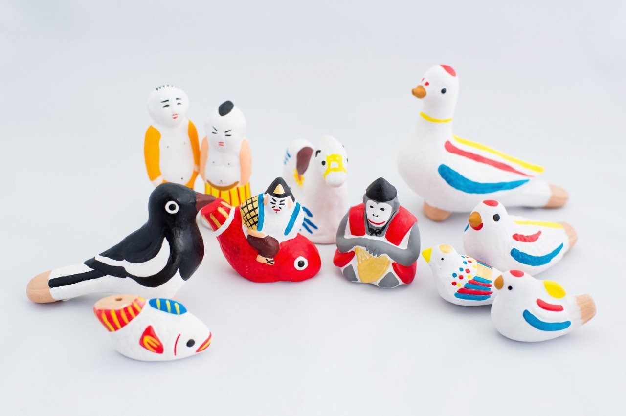 Ozaki Ningyo (clay dolls)