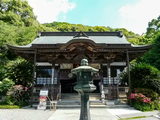 Kirihata-ji main hall, Ichiba-cho, Awa