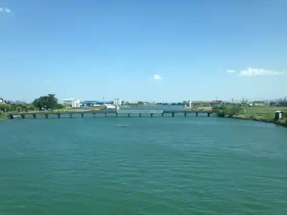 Former Yoshino River from the Kotoku Line, Kitajima