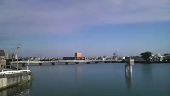 Taihama Bridge over the Imagire River, Kitajima