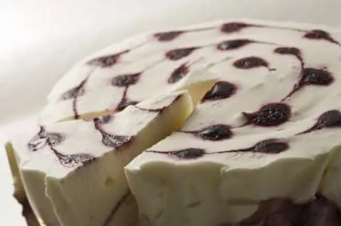 Wild Grape Cheesecake