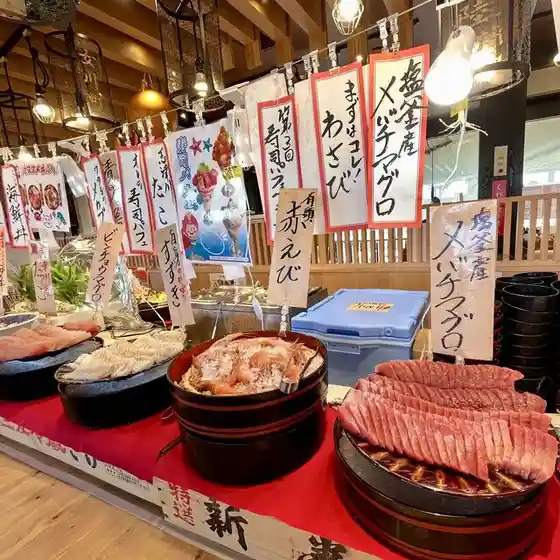牡蠣･海鮮食べ放題 松島おさしみ水族館