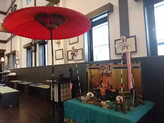 Mikuni Kaido Shiozawa Yado Musha Ningyo Kazari