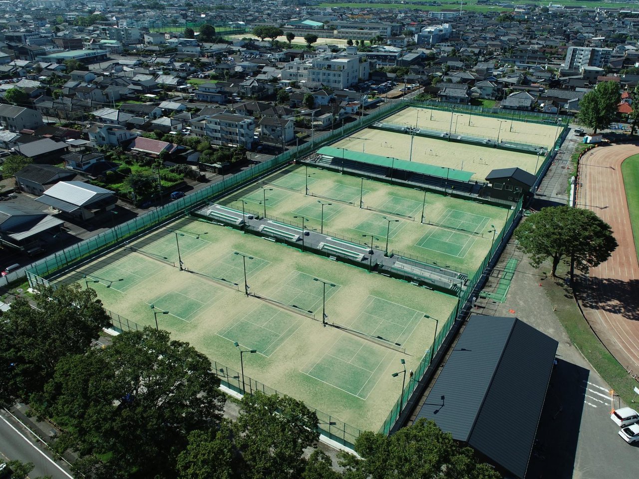 Miyakonojo Sports Park Tennis Courts
