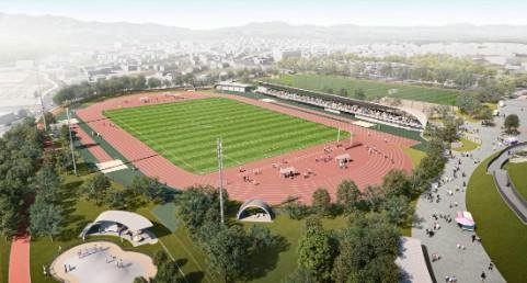 AKAKIRI FIELD (Yamanokuchi Sports Park Athletics Stadium)