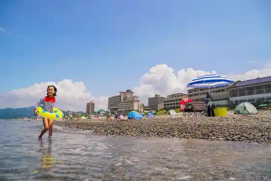 Senami Onsen Beach