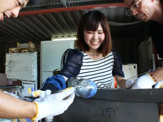Ryukyu Glass Workshop Reservations - Okiraku