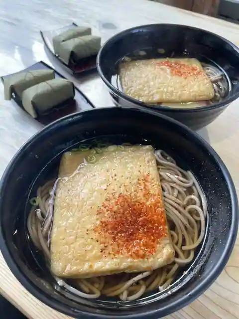 道の駅 杉の湯川上 麺コーナー