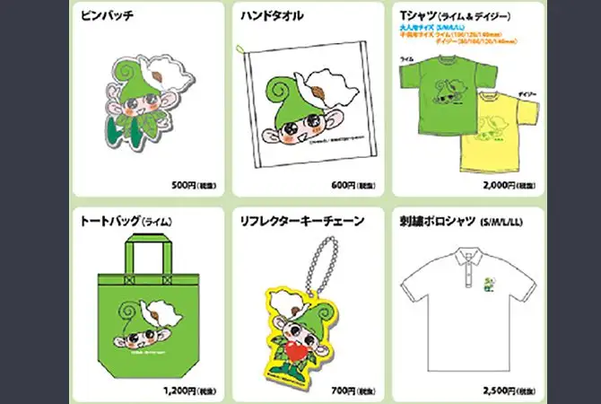 Ikoiina Kanrenshohin Guzzu Hambaiten Ho (6 Tenpo)