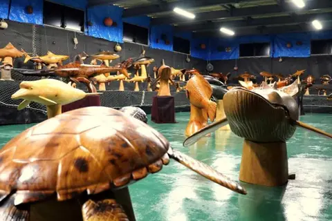 Banya Wood-Carved Fish Museum