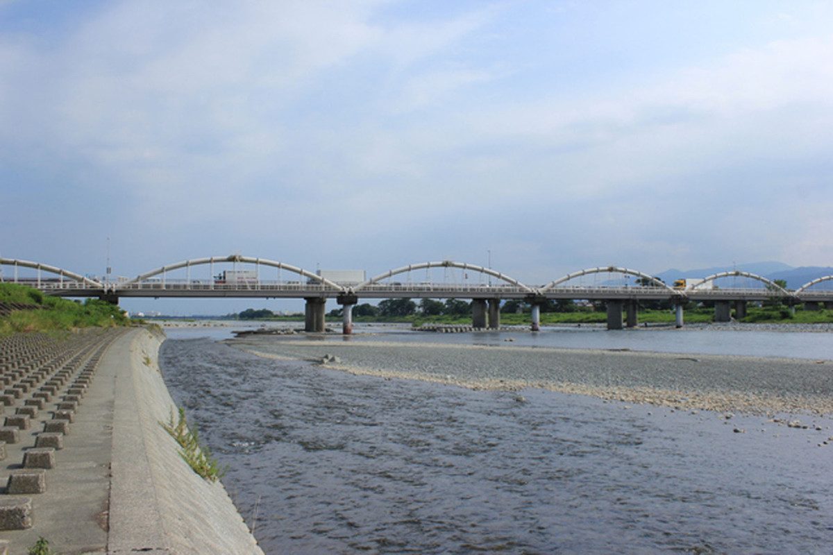 Sakawa River Open Levee
