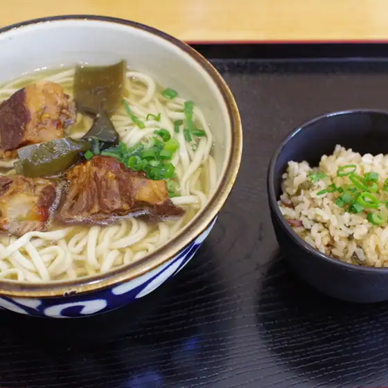 Okinawa Subaya Kakihana Soba