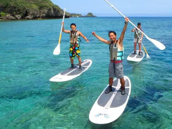 Aru Guide Okinawa S Stand-Up Paddle Adventure