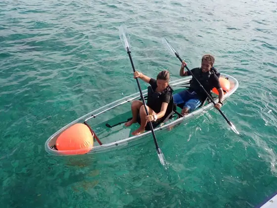 Clear Kayak Experience (Blue Ocean Okinawa)