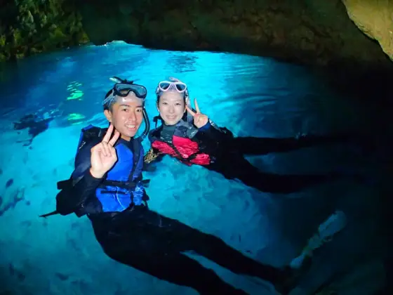 Okinawa Andago Blue Cave Snorkeling