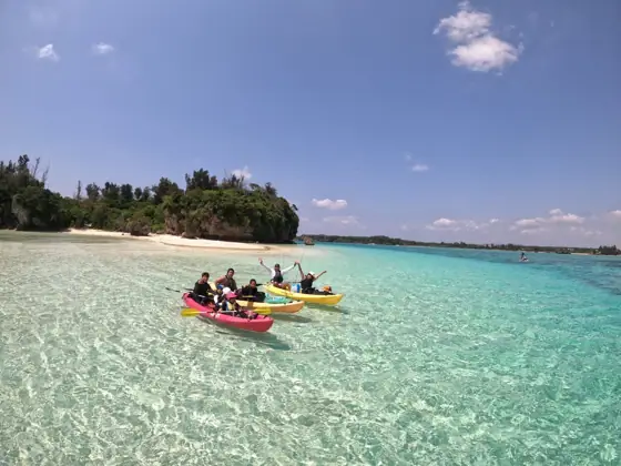 Okinawa Andago Uninhabited Island Kayak and Snorkel
