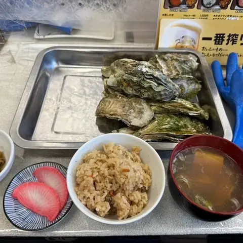 かき小屋 広田湾