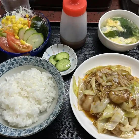 バス停食堂