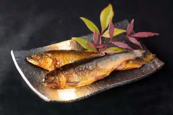 Charcoal-Grilled Sweet-Simmered Ayu